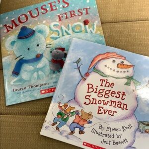 👁️4/$10👁️Snow books. Illustrated story